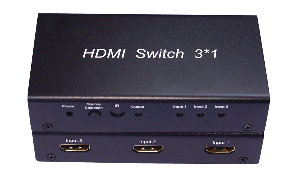 3X1 Mini HDMI Switch w/ Remote
